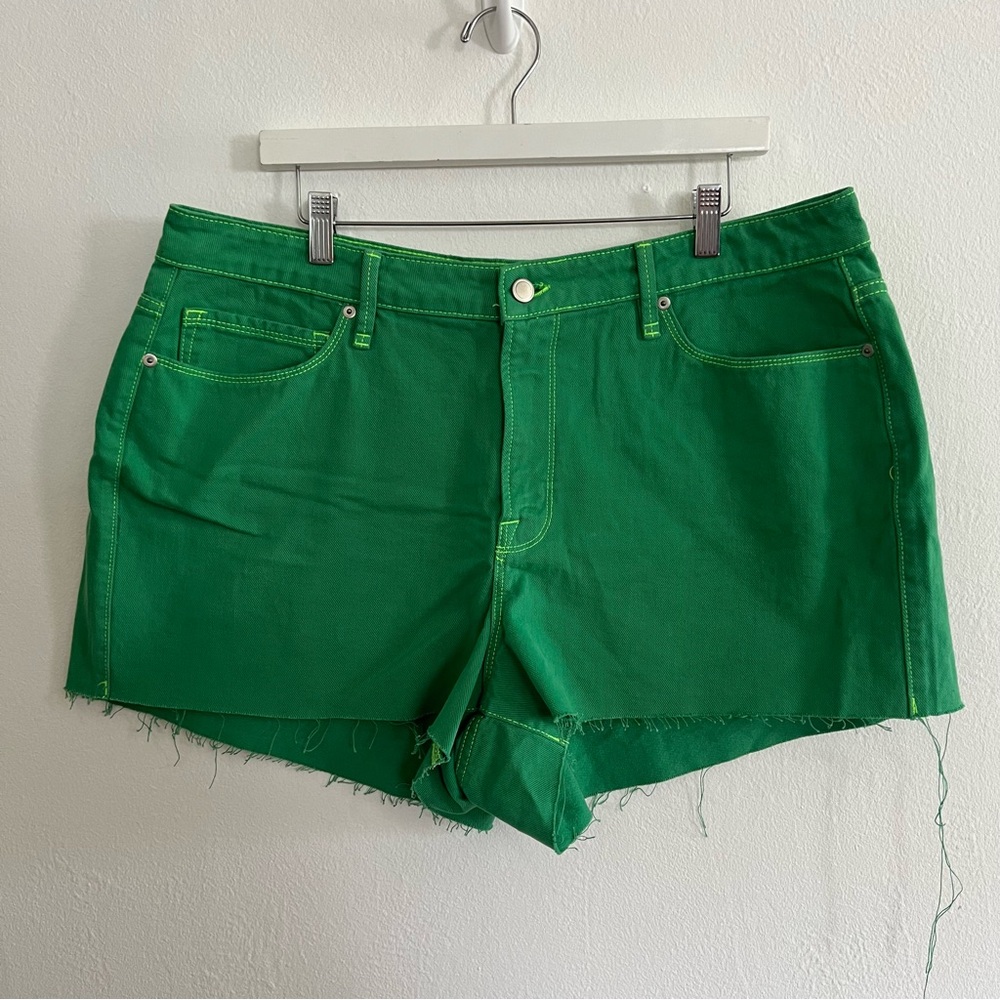 Green Women's Shorts